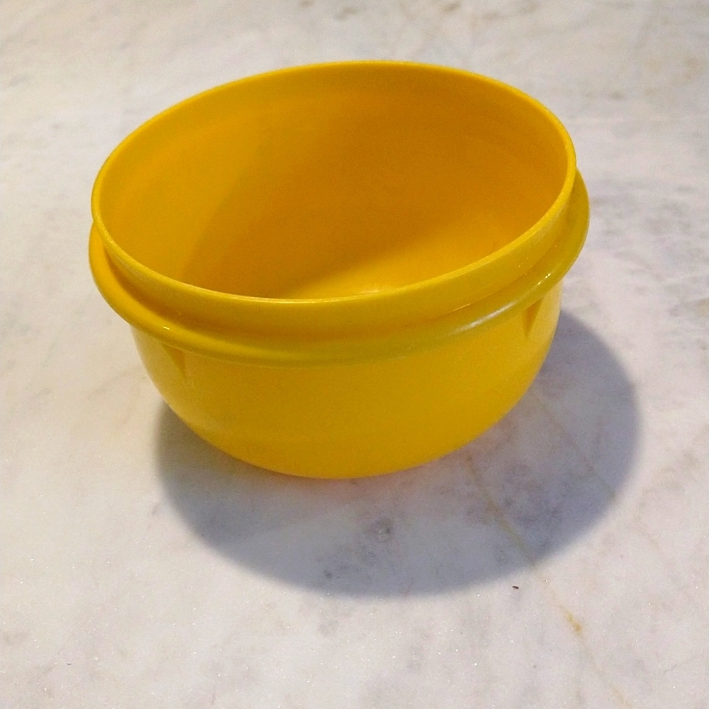 Tupperware Toys Yellow Mixing Bowl